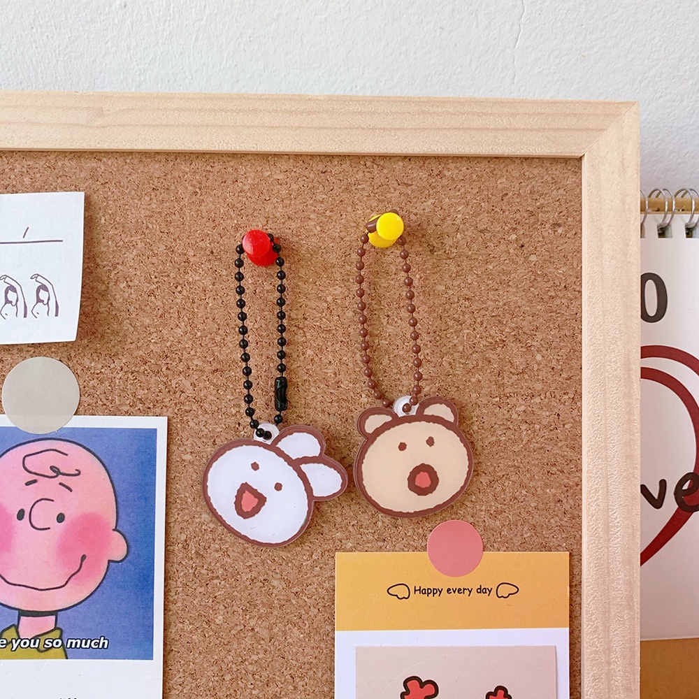 Móc Khóa Hình Động Vật Hoạt Hình Xinh Xắn