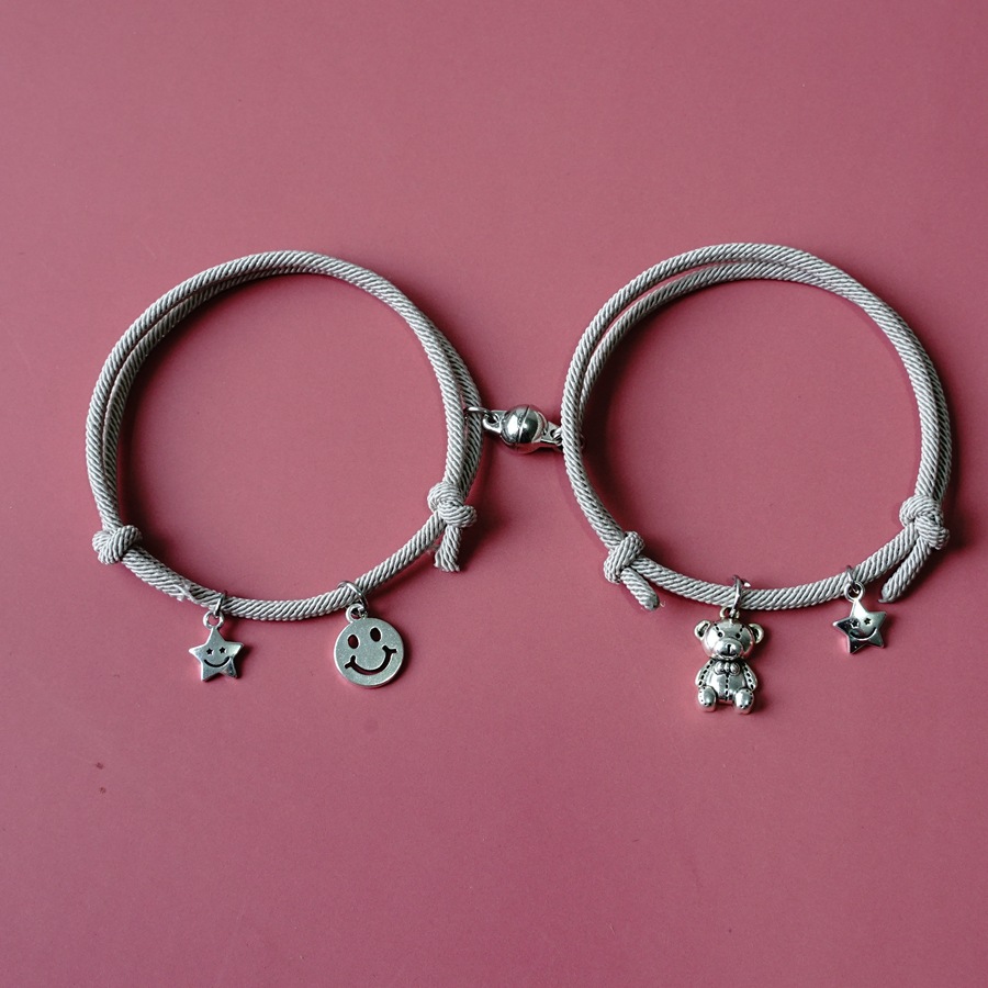 Cặp Vòng Tay Mặt Hình Phi Hành Gia Và Ngôi Sao Nhiều Kiểu Tùy Chọn Có Nam Châm Cho Các Cặp Đôi | BigBuy360 - bigbuy360.vn