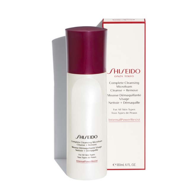 Sữa rửa mặt và tẩy trang SHISEIDO Complete Cleansing Microfoam