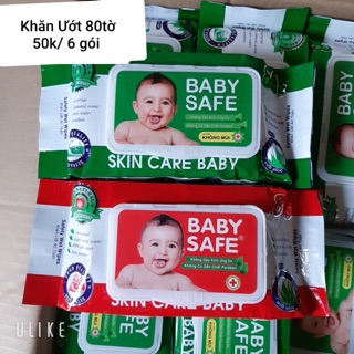 Khăn ướt Baby không mùi 80gr