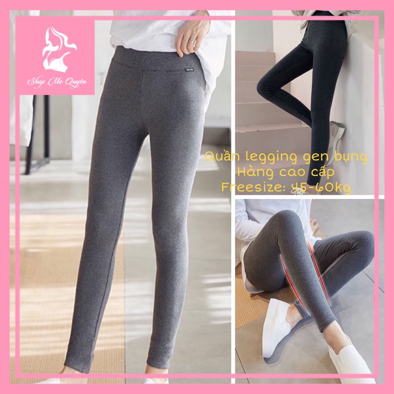 Quần legging nữ cạp cao gen bụng, nâng mông thon dáng che khuyết điểm hoàn hảo- Hàng cao cấp full túi zip