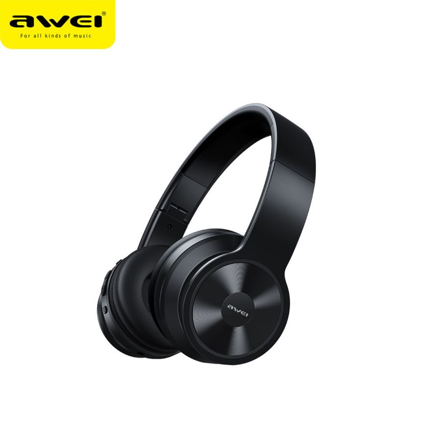 Tai Nghe Bluetooth AWEI A996BL Không Dây Gấp Gọn Được Trong Vòng 16 Giờ Kèm Mic