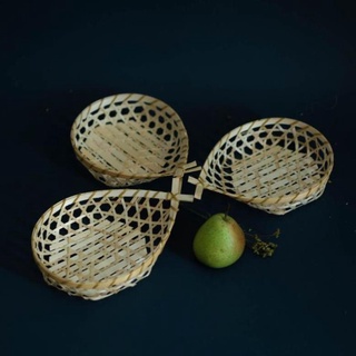 Mây tre đan- rổ tre dáng con cá - tre vn