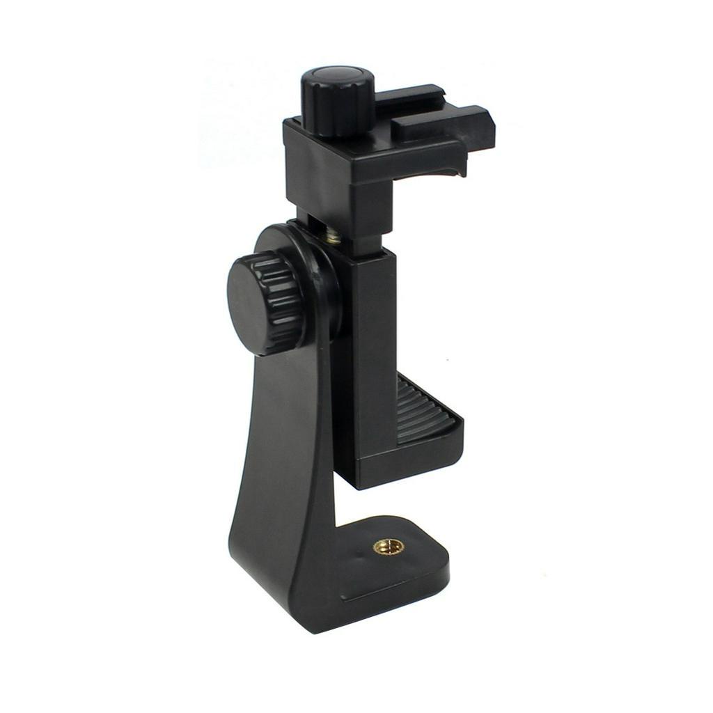 Kẹp gắn điện thoại di động Mini có thể điều chỉnh 1/4 58~100mm xoay 360 độ
