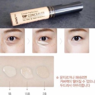 Che khuyết điểm The Saem/Che khuyết điểm che phủ hầu hết các khuyết điểm trên gương mặt