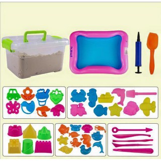 Bộ đất nặn sinh học an toàn cho trẻ-cát động học