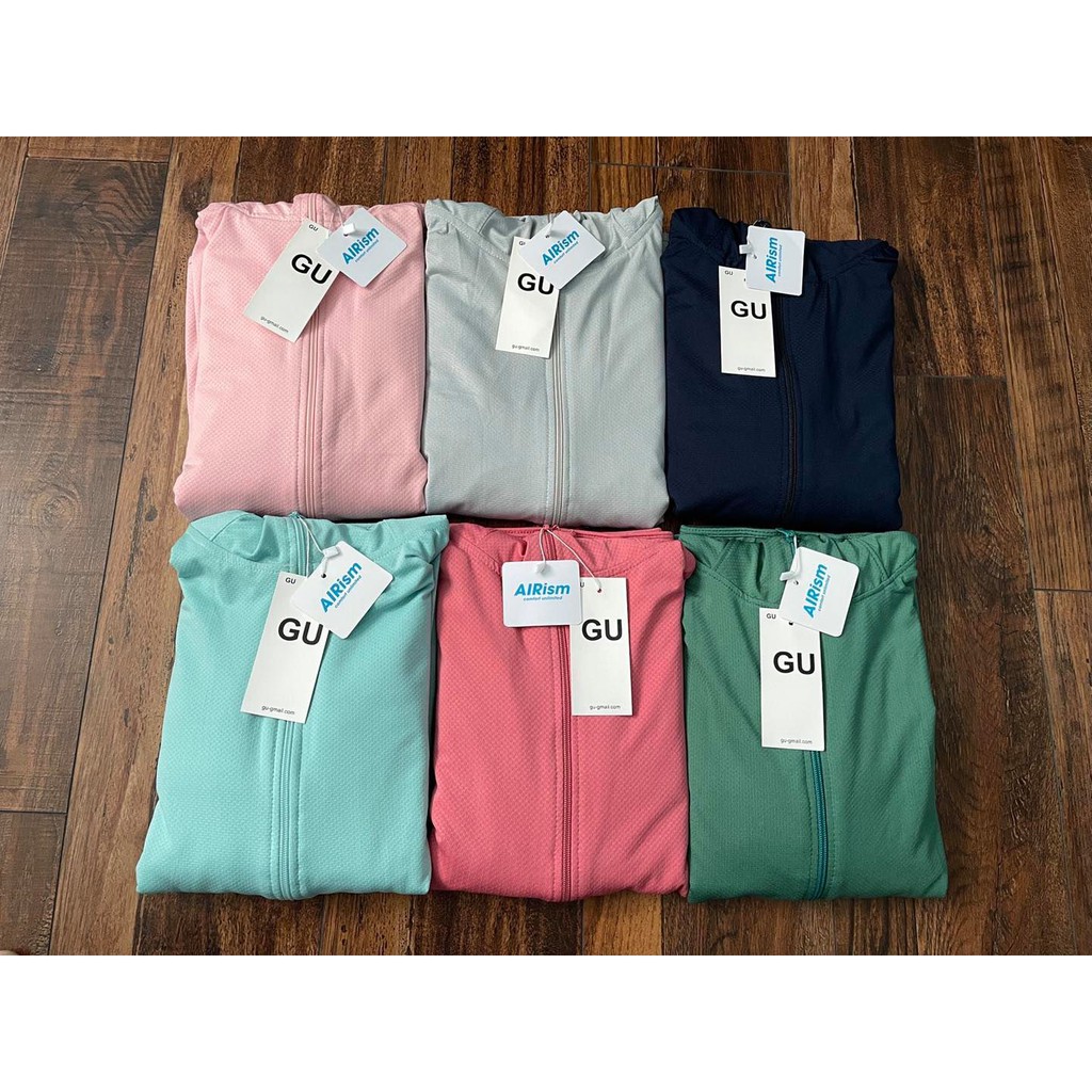 Áo chống nắng Nữ GU Dáng Dài làm mát chống tia UV bản cao cấp, áo chống nắng toàn thân | BigBuy360 - bigbuy360.vn