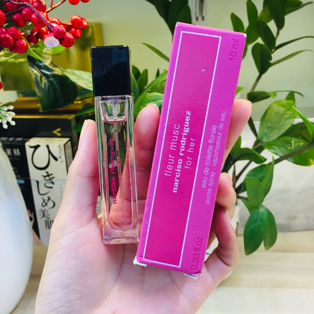 NƯỚC HOA FLEUR MUSC NARCISO RODRIGUEZ FOR HER EDT 10ML - NAR HỒNG ĐẬM