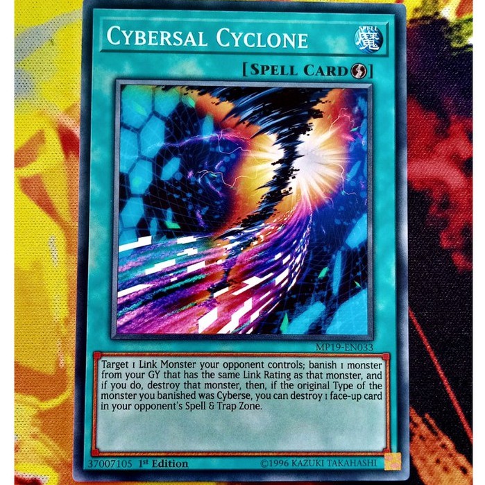 [ ĐỖ LẠC SHOP ] THẺ BÀI YUGIOH - SPELL - Cybersal Cyclone - Common 1st Edition