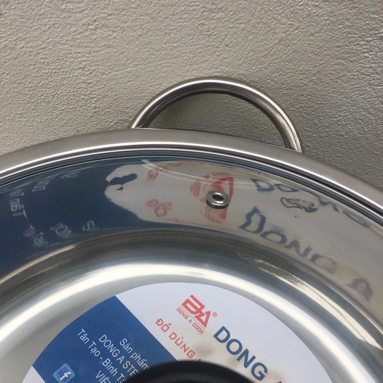 Nồi lẩu inox chống khê Size 30 dùng trên bếp từ và tất cả loại bếp