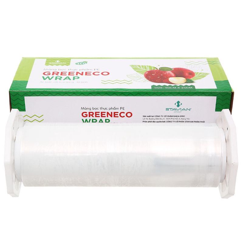 [fs70] Màng bọc thực phẩm PE Green Eco 30cm*250m và 30cm*75m