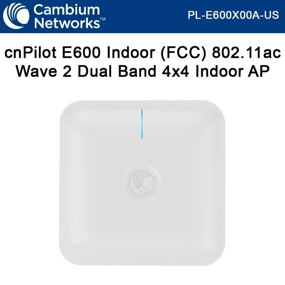 Bộ phát wifi Cambium cnPilot E600 chuẩn wave2 802.11ac 1.73 Gbps (1,733 Mbps)