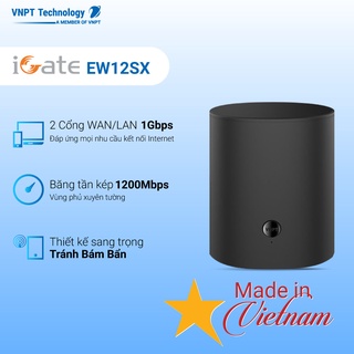 Mua VNPT Technology Hệ thống Wifi Mesh 2 băng tần chuẩn AC 1200Mbps iGate EW12SX hàng Việt Nam