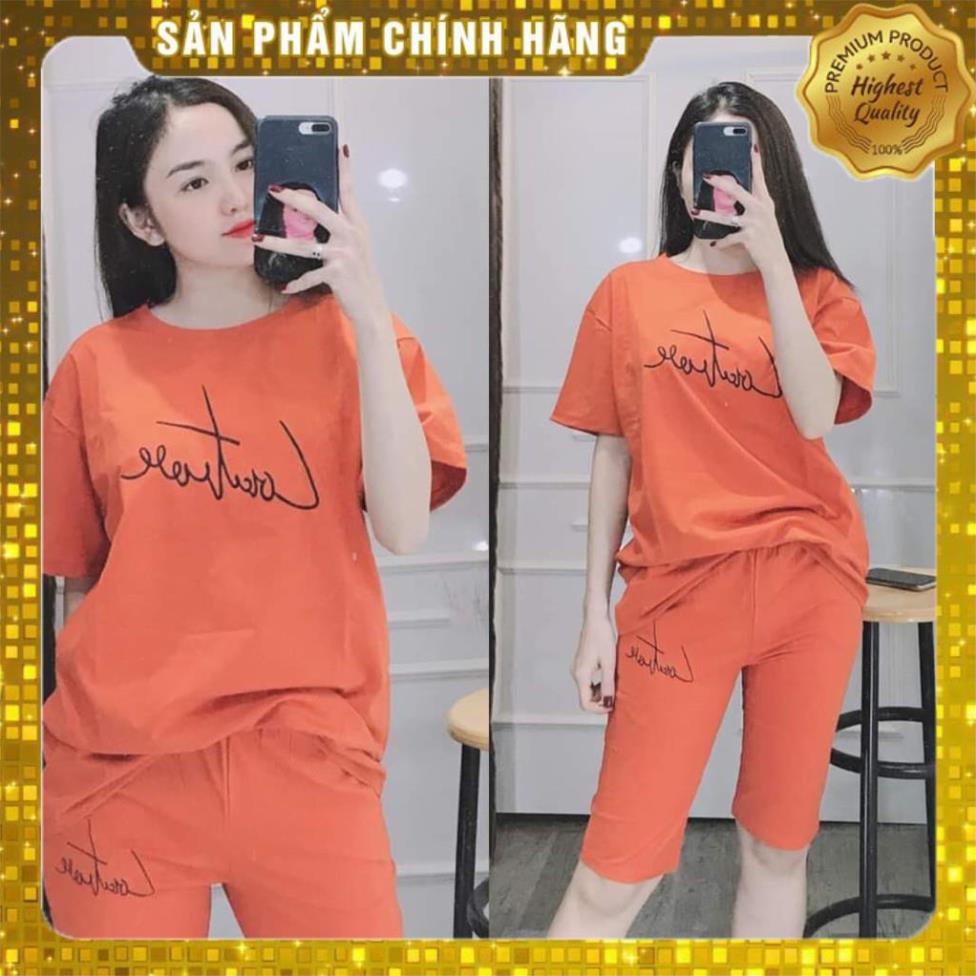 Set Bộ Lửng thun thêu 💖 Đồ Bộ Nữ 💖 Hàng Quảng Châu 100%