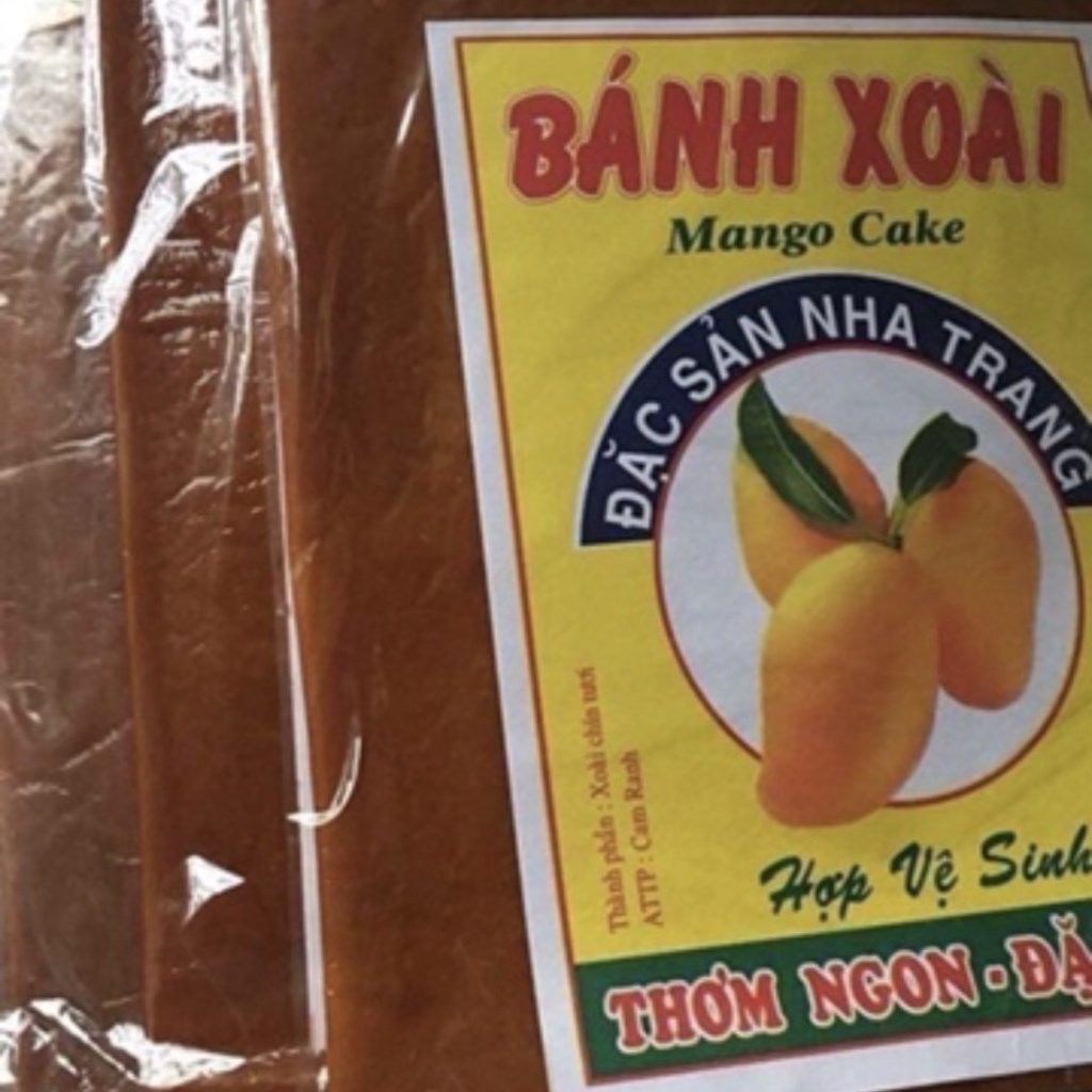 Bánh tráng xoài Cam Lâm, nguyên chất xoài, dẻo mềm, chua ngọt (01 miếng 200g) - Đặc sản bà Mười | BigBuy360 - bigbuy360.vn