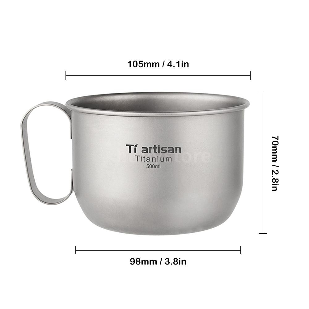 Cốc Nước Titanium 500ml