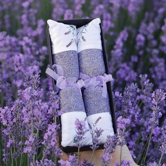 TÚI THƠM HƯƠNG HOA OẢI HƯƠNG LAVENDER DÙNG TREO XE ĐỂ PHÒNG KHÁCH SẠN