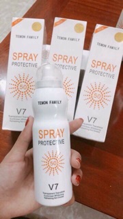 Chai xịt chống nắng V7
