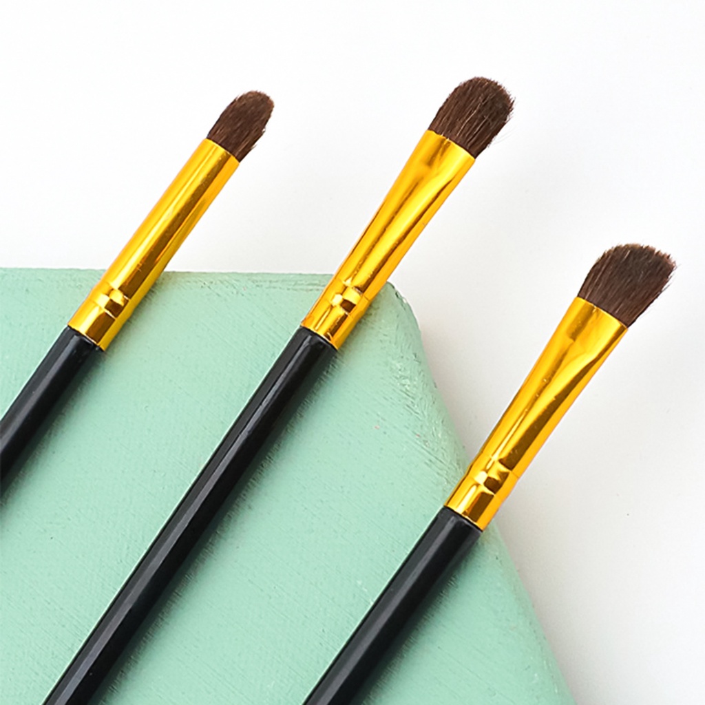 Bộ 3 Cọ Trang Điểm Mắt Chuyên Nghiệp Dễ Dàng Mang Theo