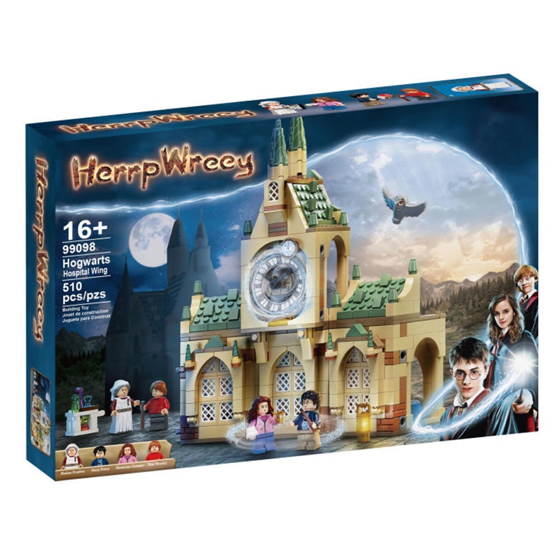 Lắp ráp mô hình Harry Potter 99098  Hogwarts hospital wing Bệnh viện Wing