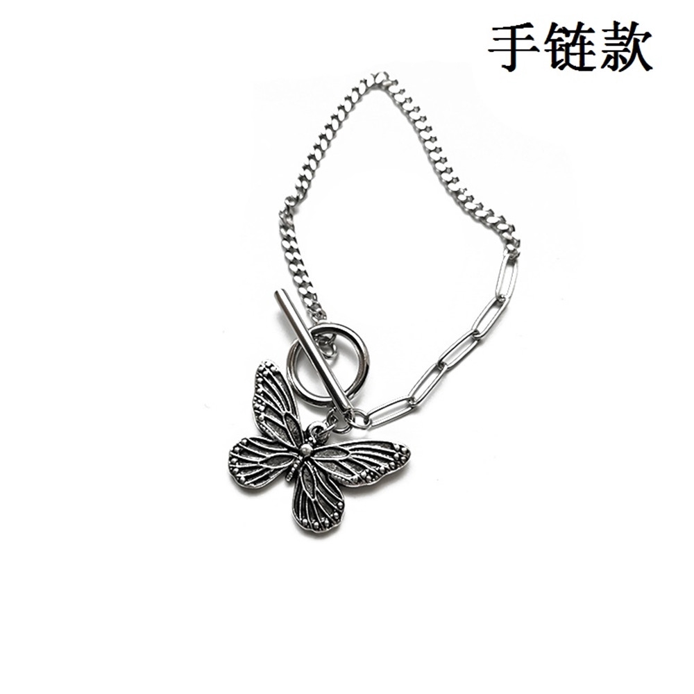 Dây Chuyền Hợp Kim Mặt Hình Bướm Phong Cách Hàn Quốc