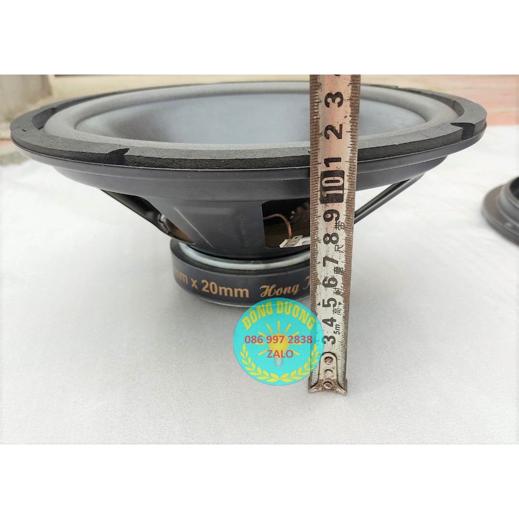 BỘ 2 CỦ LOA BASS 25 HỒNG KỲ TỪ 113 CÔN 38.6MM 4 LỚP GÂN MÚT - HÀNG SIÊU RẺ