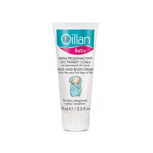 OILLAN BABY  FACE AND BODY CREAM- Kem dưỡng ẩm da mặt và toàn thân cho bé