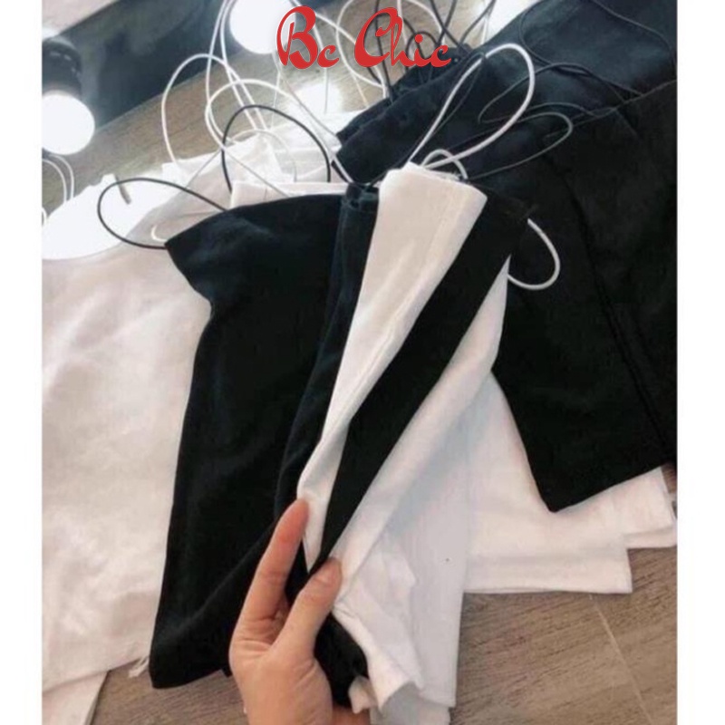 Áo lót nữ, áo bra cotton dáng vừa 2 dây sợi bún B21 BC_CHIC LINGERIE