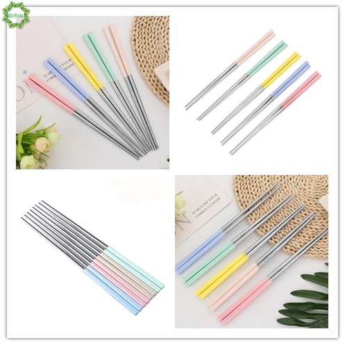 Đôi đũa ăn bằng thép không gỉ 304 chịu nhiệt cao chống trượt