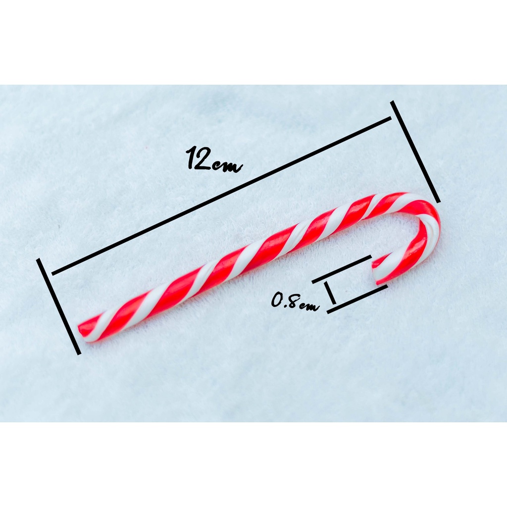 Kẹo gậy Giáng Sinh 12K *Candy Cane *Bánh gừng vẽ đường Noel *Tặng bọc hộp kẹo cho khách nào cần