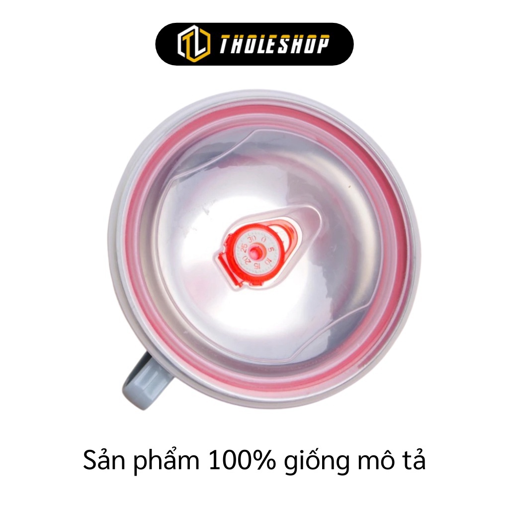 Bát Ăn Mì GIGAHOME Bát To Lõi Inox Có Nắp Chống Tràn Và Tay Cầm Đựng Cháo, Phở 9809