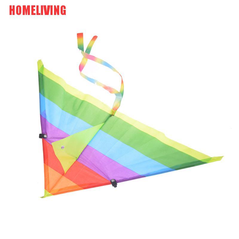 1 Diều Đồ Chơi Màu Cầu Vồng Không Có Thanh Và Dây Điều Khiển Cho Bé