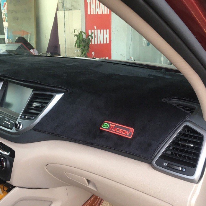 Thảm Taplo Nhung TUCSON 2015 - 2021, nhung lông cừu cao cấp