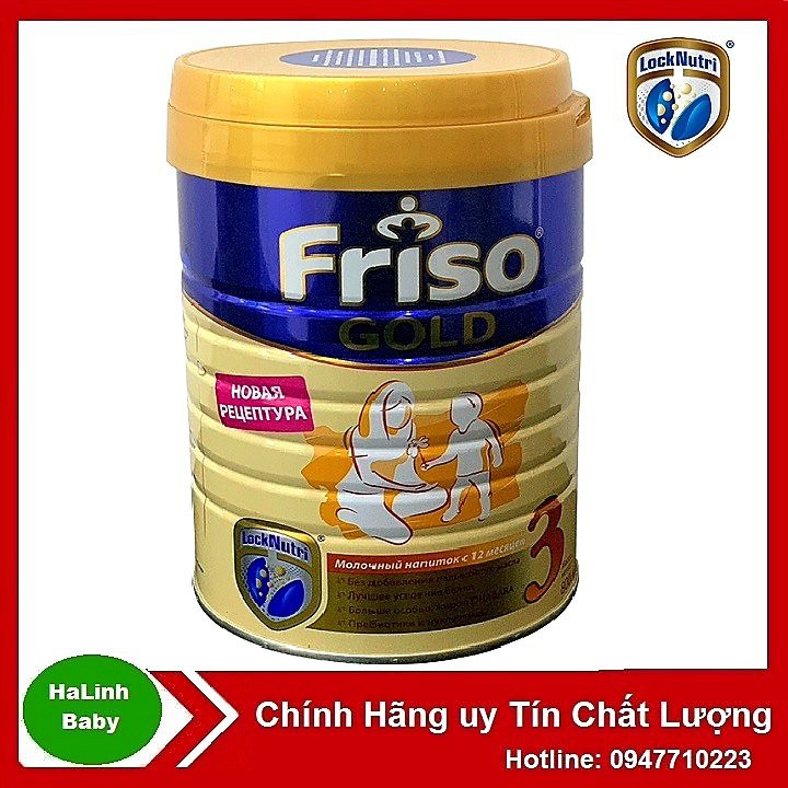 [Mã MKBC166 giảm 100K đơn 1tr3] Sữa Friso gold nga 1 800g [Date 07/2022]