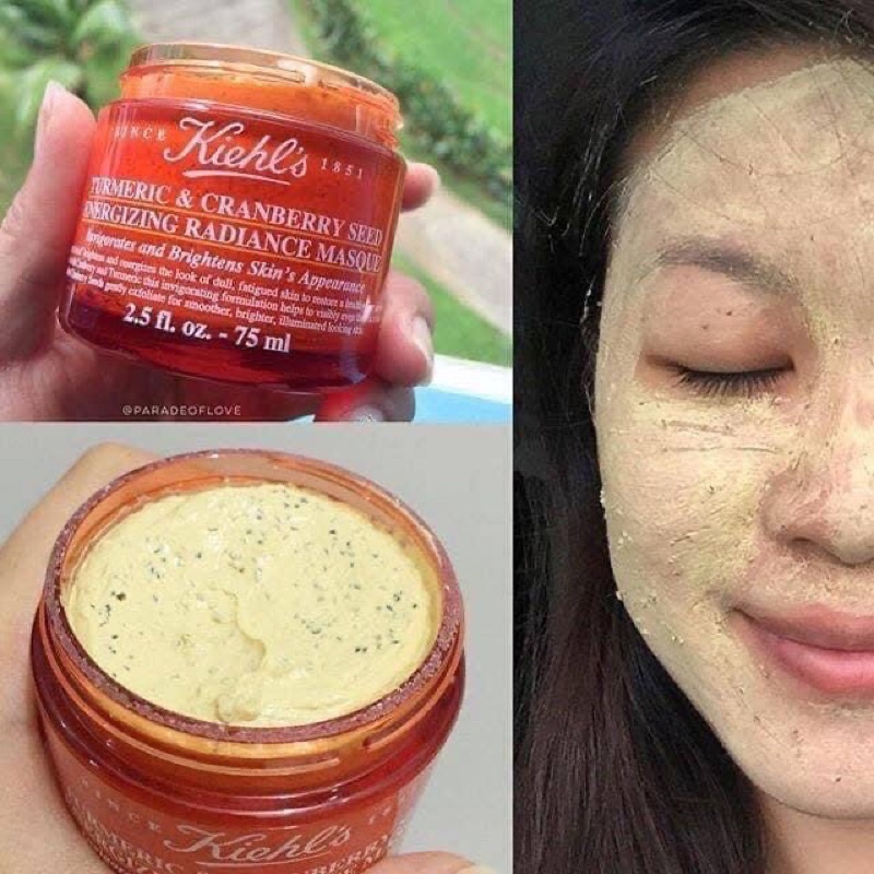 Mặt Nạ Kiehl's Đất Sét/ Nghệ/ Hoa Cúc| Mask Kiehls