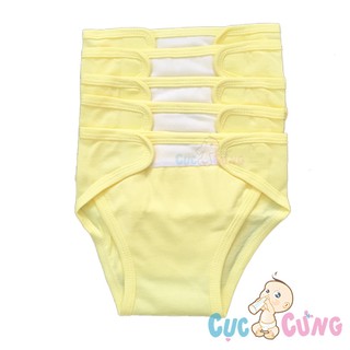 Tã vải dán Hello B&B Màu size L - 5 cái/bịch - màu vàng