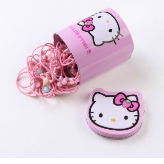 Hộp 40 dây cột tóc kitty cho bé