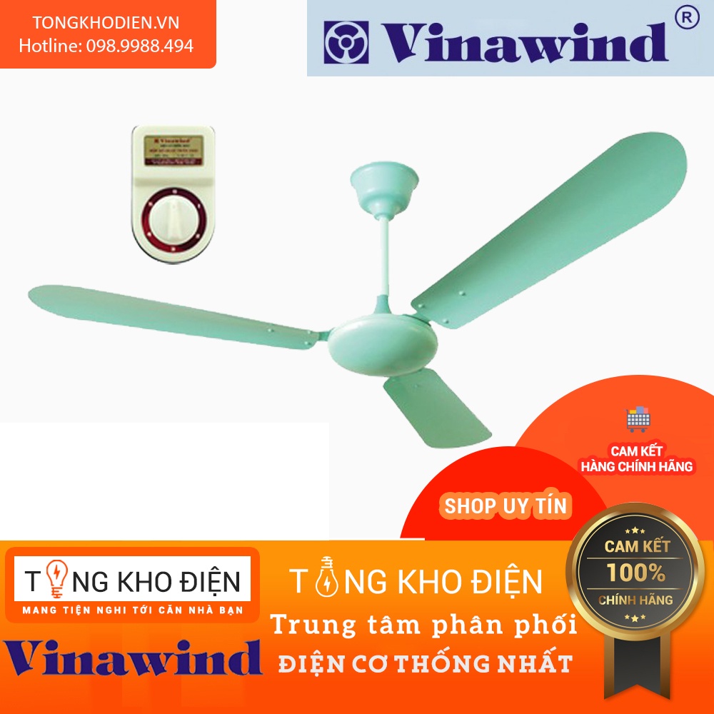 [CHÍNH HÃNG] Quạt Trần 3 cánh Vinawind - Điện Cơ Thống Nhất