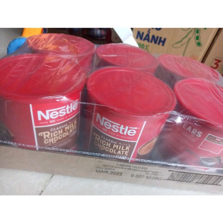 BỘT CACAO NESTLE CLASSIC RICH MILK CHOCOLATE HỘP 787,8GR