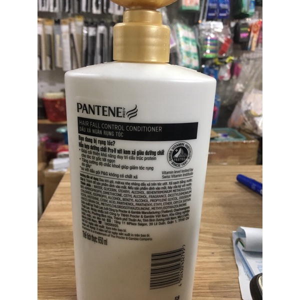 Dầu xã ngăn rụng tóc pantene 650ml