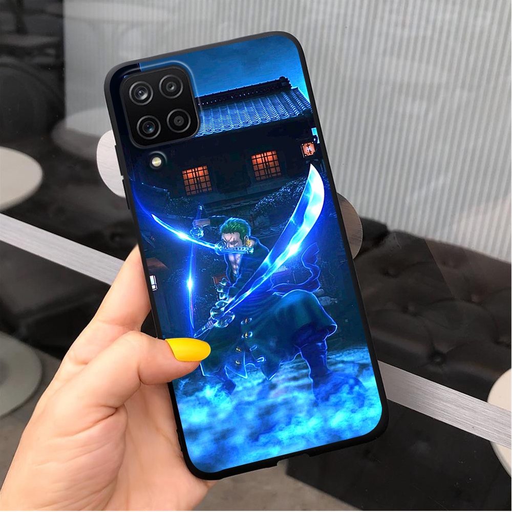 Ốp Điện Thoại Silicon In Hình One Piece Roronoa Zoro Cho Samsung A30S A31 A32 A50