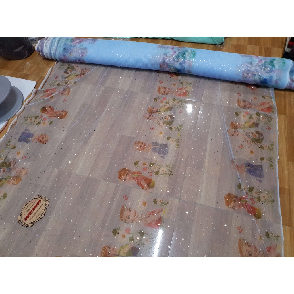 VOAN LƯỚI ELSA ĐÍNH SAO LẤP LÁNH