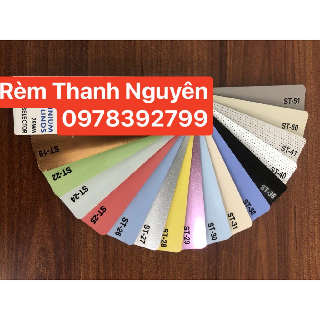 [Bảo hành 12 tháng] Màn sáo nhôm, rèm cuốn văn phòng, rèm sáo cửa sổ cản nắng 100%( kích thước màu sắc theo yêu cầu)