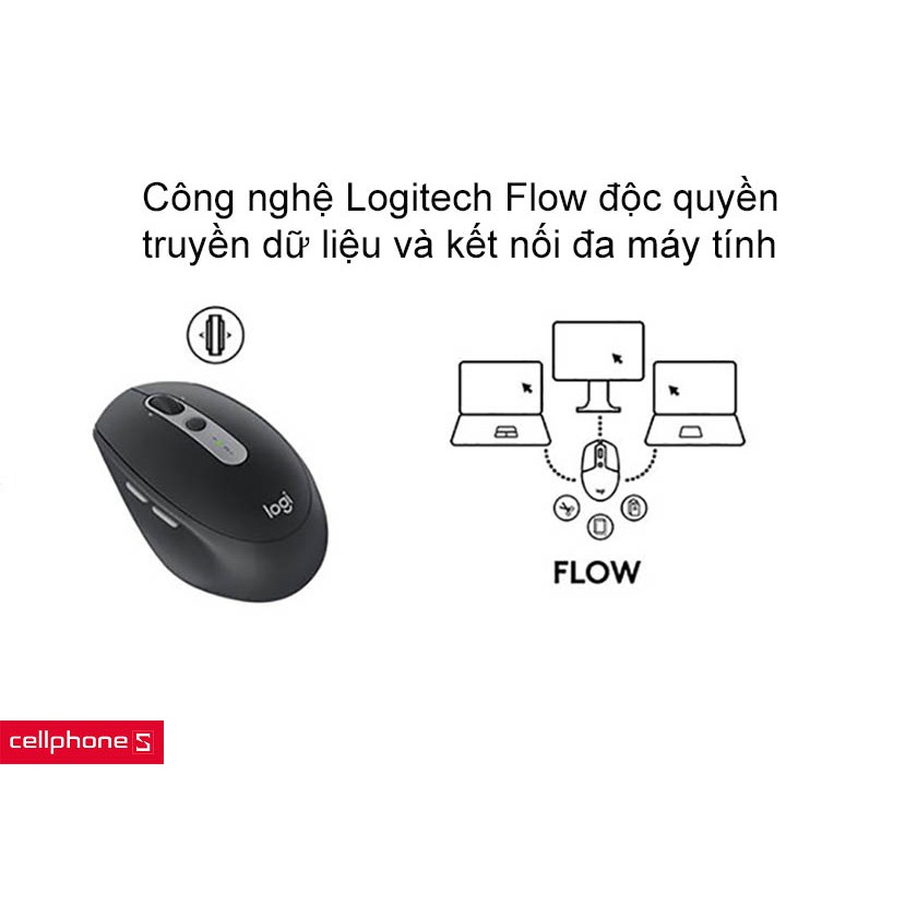 Chuột Không Dây Bluetooth M590 Multi-Device Silent -Hàng Chính Hãng Bảo Hành 1 Năm