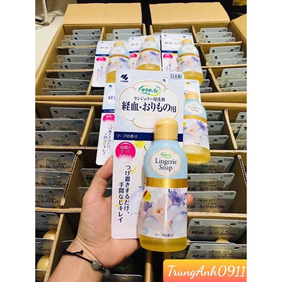 Nước giặt đồ lót Nhật Bản (dung dịch giặt đồ lót Lingerie Soap Kobayashi