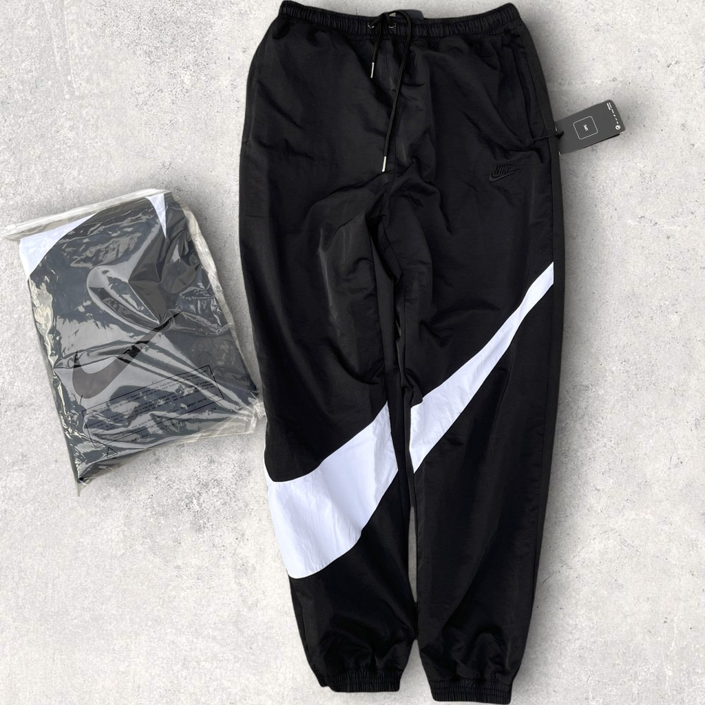 Bộ áo khoác quần dài 2 lớp Swoosh Woven - Vải dù nhăn dày xuất dư châu âu - Form âu