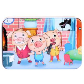 Hộp mảnh ghép tranh gỗ cho bé