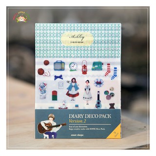 SET 9 TẤM STICKER DIARY DECO PACK VER.2 | MST52