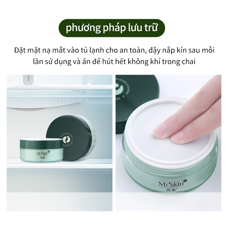Bộ 60 mặt nạ mắt Honey & Beauty tảo vàng đen dưỡng ẩm | BigBuy360 - bigbuy360.vn