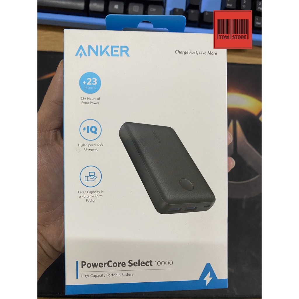 Pin sạc dự phòng 10000mAH Anker PowerCore Select 10000 - A1223